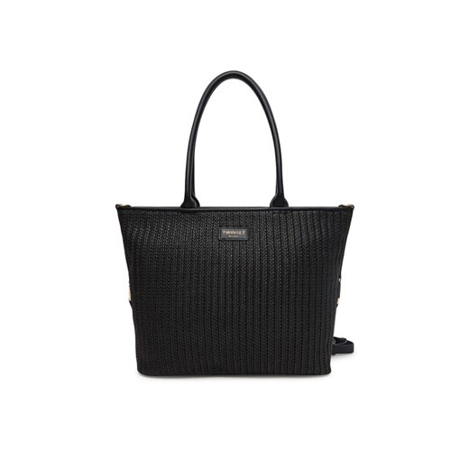 Torebka TWINSET 251TB7382 Czarny ze sklepu eobuwie.pl w kategorii Torby Shopper bag - zdjęcie 182067714