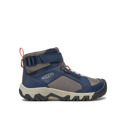 Trekkingi Keen Targhee Boundless 1029517 Granatowy ze sklepu eobuwie.pl w kategorii Buty trekkingowe dziecięce - zdjęcie 182067722