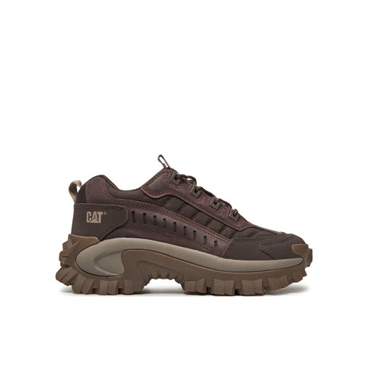 Sneakersy CATerpillar Intruder P111566 Brązowy ze sklepu eobuwie.pl w kategorii Buty sportowe męskie - zdjęcie 182067782