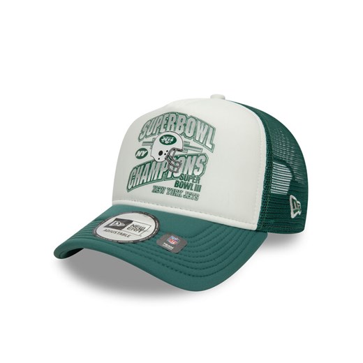 Czapka z daszkiem New Era New York Jets Superbowl 60595294 Biały ze sklepu eobuwie.pl w kategorii Czapki z daszkiem damskie - zdjęcie 182067821