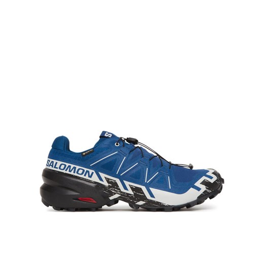 Buty do biegania Salomon Speedcross 6 Gore-Tex L47764900 Niebieski ze sklepu eobuwie.pl w kategorii Buty sportowe męskie - zdjęcie 182067842