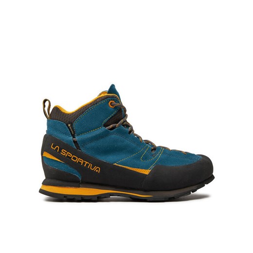 Trekkingi La Sportiva Boulder X Mid Gtx GORE-TEX 17EBY Granatowy ze sklepu eobuwie.pl w kategorii Buty trekkingowe męskie - zdjęcie 182067843