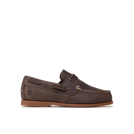 Półbuty Timberland Cedar Bay Boat Shoe TB0A29YG931 Brązowy ze sklepu eobuwie.pl w kategorii Mokasyny męskie - zdjęcie 182067850