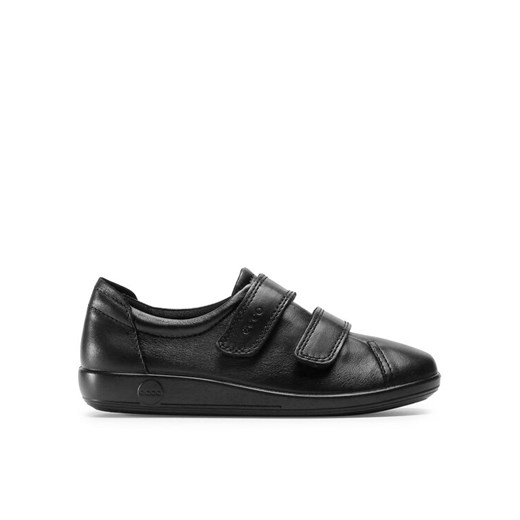 Sneakersy ECCO Soft 2.0 20651356723 Czarny ze sklepu eobuwie.pl w kategorii Półbuty damskie - zdjęcie 182067924
