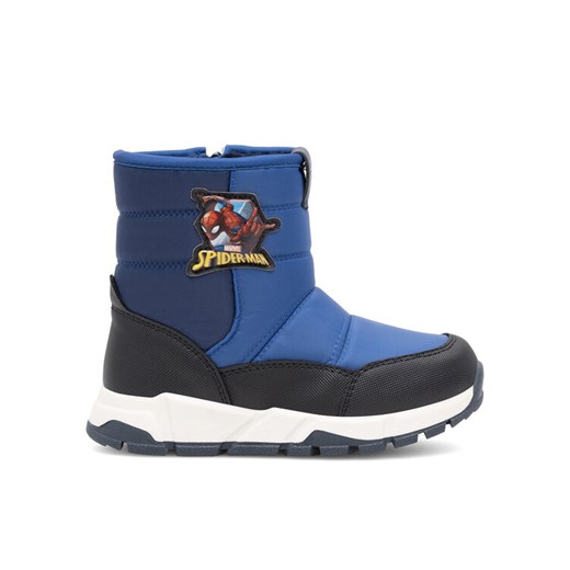 Kozaki Spiderman Ultimate SPIDER-MAN AW23-316SPDRMV Niebieski ze sklepu eobuwie.pl w kategorii Buty zimowe dziecięce - zdjęcie 182067981