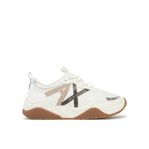 Sneakersy Armani Exchange XDX039 XV311 U423 Biały ze sklepu eobuwie.pl w kategorii Buty sportowe damskie - zdjęcie 182068002