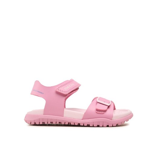 Sandały Geox J Sandal Fusbetto Gi J35HQA000BCC8052 S Różowy ze sklepu eobuwie.pl w kategorii Sandały dziecięce - zdjęcie 182068021