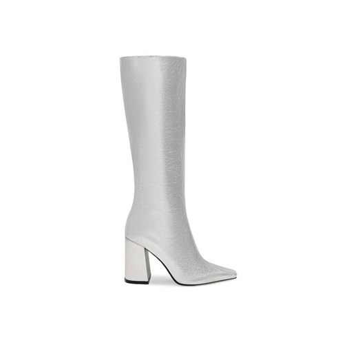 Kozaki Nine West SAMAA SJ1453-2 Srebrny ze sklepu eobuwie.pl w kategorii Kozaki damskie - zdjęcie 182068033