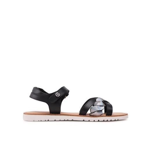 Sandały Kickers Betty KI-694796-30 D Czarny ze sklepu eobuwie.pl w kategorii Sandały dziecięce - zdjęcie 182068054