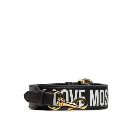 Wymienny pasek do torebki LOVE MOSCHINO JC6404PP1LLV100A Czarny ze sklepu eobuwie.pl w kategorii Paski damskie - zdjęcie 182068063