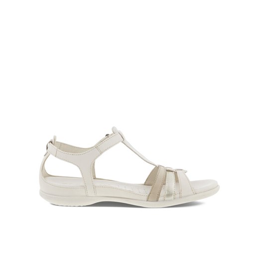 Sandały ECCO Flash T-Strap Sandal 24087360729 Beżowy ze sklepu eobuwie.pl w kategorii Sandały damskie - zdjęcie 182068103