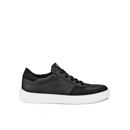 Sneakersy ECCO Street Tray 50480451052 Czarny ze sklepu eobuwie.pl w kategorii Buty sportowe męskie - zdjęcie 182068140