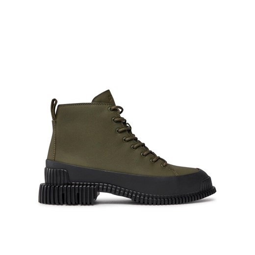 Botki Camper K400388-006 Khaki ze sklepu eobuwie.pl w kategorii Workery damskie - zdjęcie 182068251