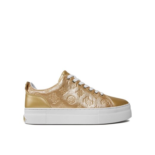 Sneakersy Guess Gianele4 FLPGN4 LEL12 Złoty ze sklepu eobuwie.pl w kategorii Trampki damskie - zdjęcie 182068260