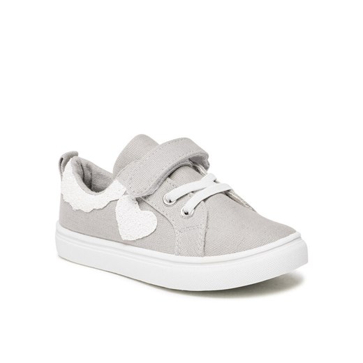 Sneakersy Nelli Blu CF21183B Szary ze sklepu eobuwie.pl w kategorii Trampki dziecięce - zdjęcie 182068313