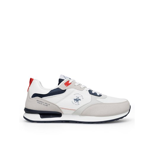 Sneakersy Beverly Hills Polo Club MYL-DIEGO-I11 Szary ze sklepu eobuwie.pl w kategorii Buty sportowe męskie - zdjęcie 182068363