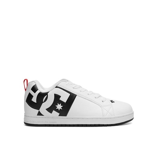 Sneakersy DC COURT GRAFFIK SQ ADYS100442-WLK Biały ze sklepu eobuwie.pl w kategorii Buty sportowe męskie - zdjęcie 182068422
