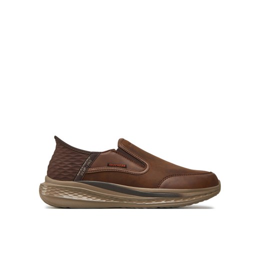 Półbuty Skechers Slade 205237 Brązowy ze sklepu eobuwie.pl w kategorii Półbuty męskie - zdjęcie 182068460