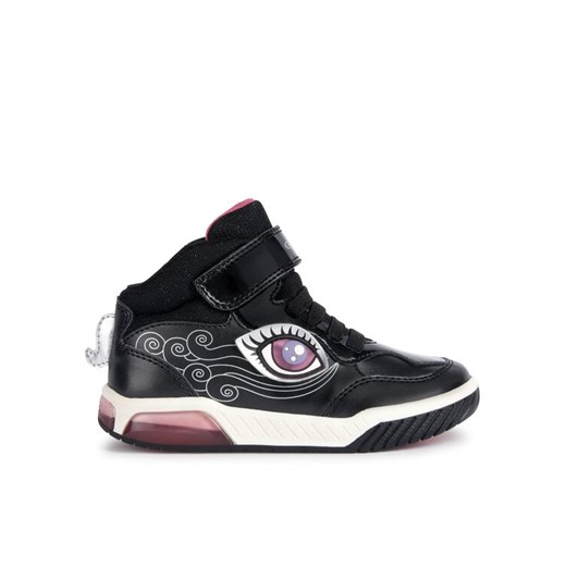 Sneakersy Geox J Inek Girl J36ASB 0NFEW C0922 M Czarny ze sklepu eobuwie.pl w kategorii Buty sportowe dziecięce - zdjęcie 182068620