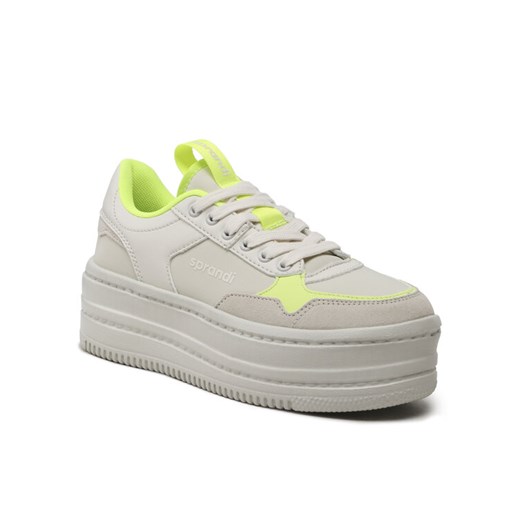 Sneakersy Sprandi WP40-22168Y Szary ze sklepu eobuwie.pl w kategorii Buty sportowe damskie - zdjęcie 182068691