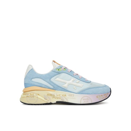 Sneakersy Premiata Moerund Var 7468 Błękitny ze sklepu eobuwie.pl w kategorii Buty sportowe damskie - zdjęcie 182068711