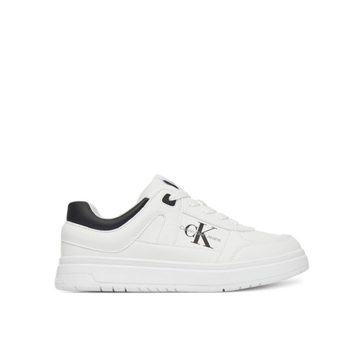 Sneakersy Calvin Klein Jeans Low Cut Lace-Up Sneaker V3X9-82090-1355 S Biały ze sklepu eobuwie.pl w kategorii Buty sportowe dziecięce - zdjęcie 182068761