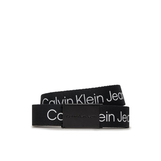 Pasek Dziecięcy Calvin Klein Jeans IU0IU00569 Czarny ze sklepu eobuwie.pl w kategorii Paski męskie - zdjęcie 182068792