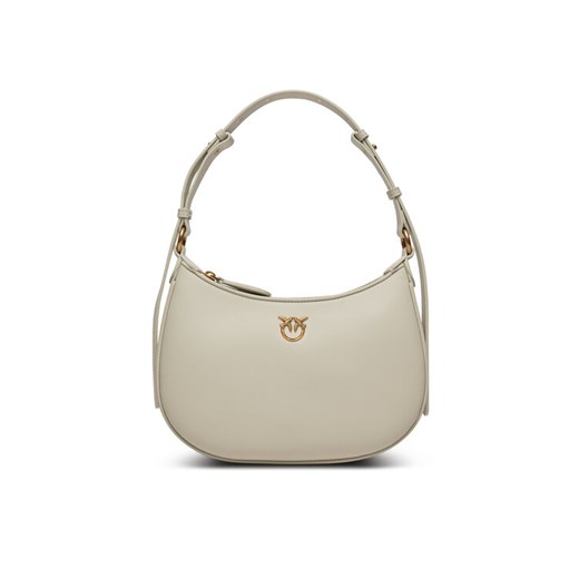 Torebka Pinko Half Moon Mini Fl . PE 24 PLTT 102790 A0F1 Écru ze sklepu eobuwie.pl w kategorii Torebki bagietki - zdjęcie 182068913
