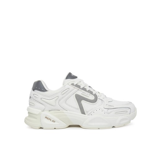 Sneakersy REPLAY GMS9M .000.C0010T Biały ze sklepu eobuwie.pl w kategorii Buty sportowe męskie - zdjęcie 182068932