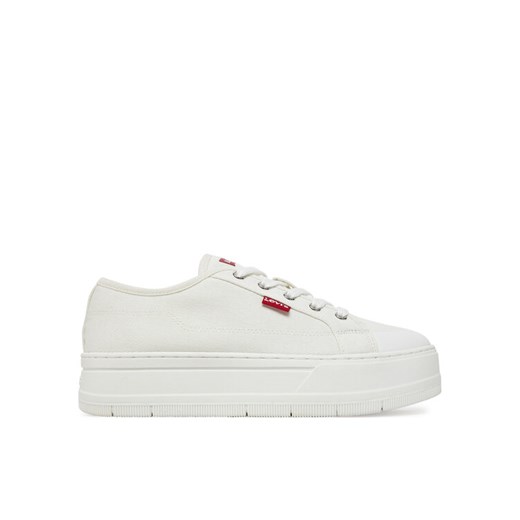Sneakersy Levi's® Maui Light VTAM0063T Biały ze sklepu eobuwie.pl w kategorii Buty sportowe dziecięce - zdjęcie 182069051