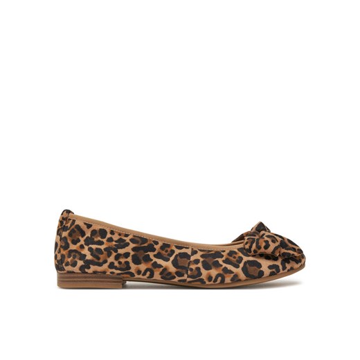 Baleriny Tamaris 1-22141-44 Brązowy ze sklepu eobuwie.pl w kategorii Balerinki - zdjęcie 182069130