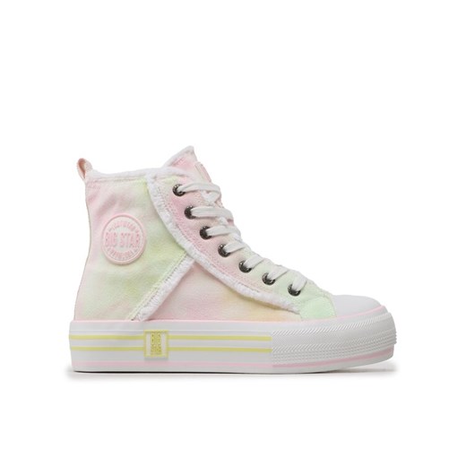 Trampki Big Star Shoes LL274177 Zielony ze sklepu eobuwie.pl w kategorii Trampki damskie - zdjęcie 182069143