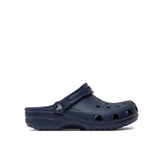 Klapki Crocs Classic Clog K 206991 Granatowy ze sklepu eobuwie.pl w kategorii Klapki dziecięce - zdjęcie 182069224