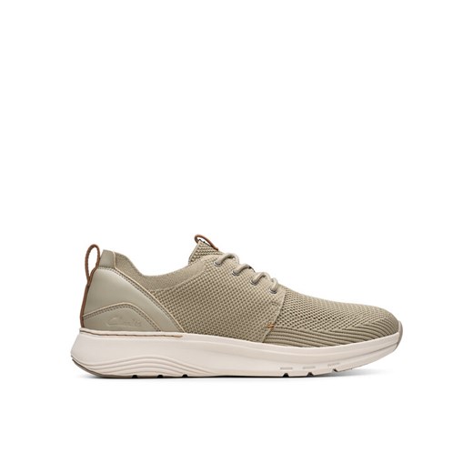 Sneakersy Clarks Motion Trek MX 26181982 Khaki ze sklepu eobuwie.pl w kategorii Buty sportowe męskie - zdjęcie 182069252