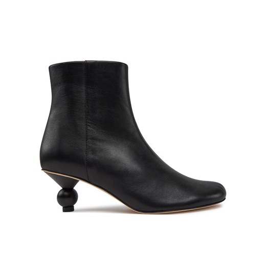 Botki Weekend Max Mara Acro 251579101460 Czarny ze sklepu eobuwie.pl w kategorii Botki - zdjęcie 182069261