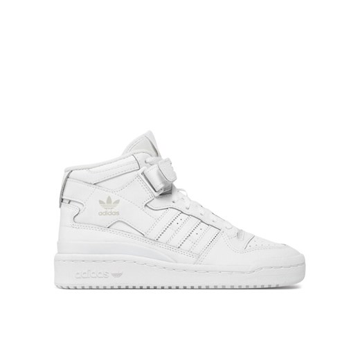 Sneakersy adidas Forum Mid J FZ2086 Biały ze sklepu eobuwie.pl w kategorii Buty sportowe dziecięce - zdjęcie 182069371