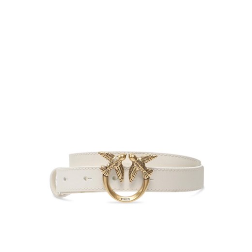 Pasek Damski Pinko Love Berry H2 Belt PE 23 PLT01 100143 A0F1 Biały ze sklepu eobuwie.pl w kategorii Paski damskie - zdjęcie 182069461