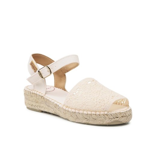 Espadryle Toni Pons Eulalia Écru ze sklepu eobuwie.pl w kategorii Espadryle damskie - zdjęcie 182069502