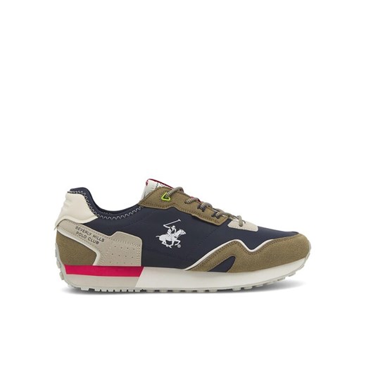 Sneakersy Beverly Hills Polo Club SPORTMAX-01 Granatowy ze sklepu eobuwie.pl w kategorii Buty sportowe męskie - zdjęcie 182069532