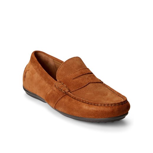 Mokasyny Polo Ralph Lauren Reynold 803893741003 Brązowy ze sklepu eobuwie.pl w kategorii Mokasyny męskie - zdjęcie 182069572