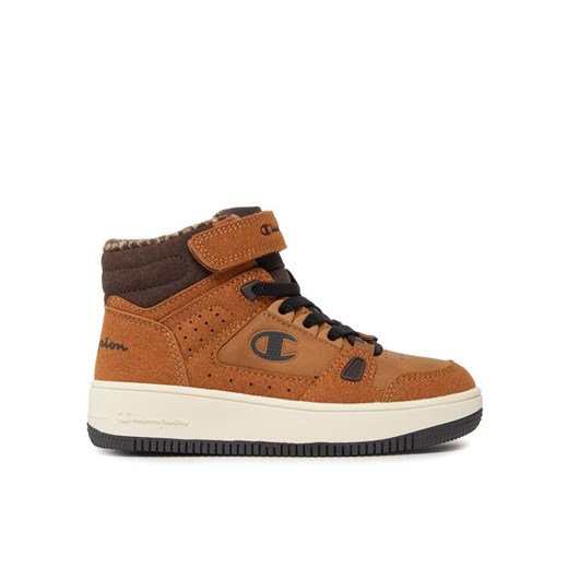 Sneakersy Champion Rebound Mid Winterized B Ps Mid Cut Shoe S32718-YS008 Żółty ze sklepu eobuwie.pl w kategorii Buty sportowe dziecięce - zdjęcie 182069592