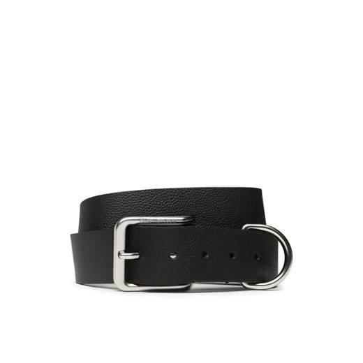 Pasek Męski Calvin Klein Jeans Round Hardware Loop 40mm K50K510158 Czarny ze sklepu eobuwie.pl w kategorii Paski męskie - zdjęcie 182069612