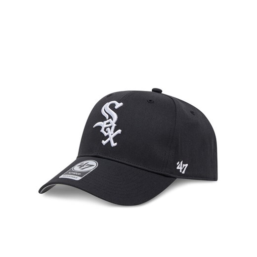 Czapka z daszkiem 47 Brand MLB Chicago White Sox Raised Basic '47 MVP B-RAC06CTP Czarny ze sklepu eobuwie.pl w kategorii Czapki z daszkiem damskie - zdjęcie 182069680