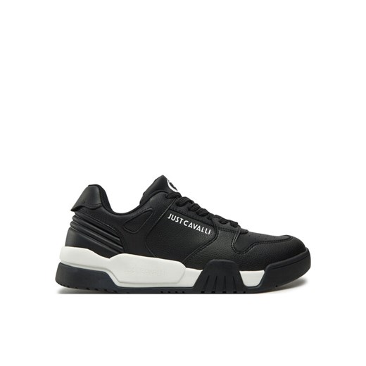 Sneakersy Just Cavalli 77QA3SA1 Czarny ze sklepu eobuwie.pl w kategorii Buty sportowe męskie - zdjęcie 182069771