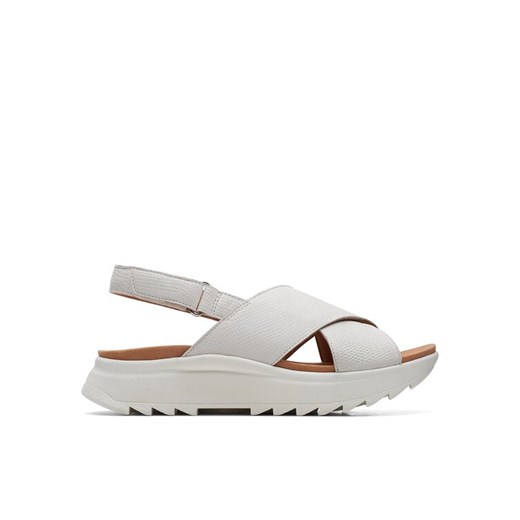 Sandały Clarks DashLite Wish 26171949 Beżowy ze sklepu eobuwie.pl w kategorii Sandały damskie - zdjęcie 182069871