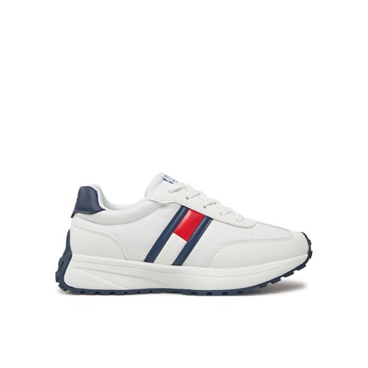 Sneakersy Tommy Hilfiger T3X9-33877-1695X336 S Biały ze sklepu eobuwie.pl w kategorii Buty sportowe dziecięce - zdjęcie 182069881
