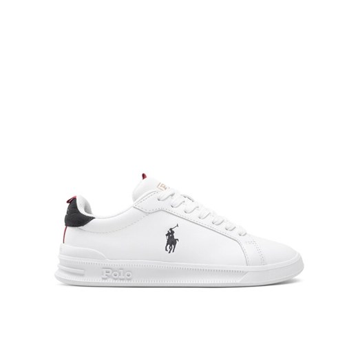 Sneakersy Polo Ralph Lauren Hrt Ct II 809860883003 Biały ze sklepu eobuwie.pl w kategorii Buty sportowe męskie - zdjęcie 182069960