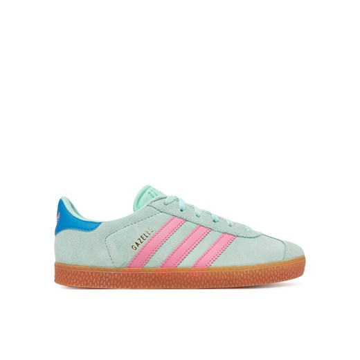 Sneakersy adidas Gazelle JP7125 Zielony ze sklepu eobuwie.pl w kategorii Buty sportowe damskie - zdjęcie 182070011