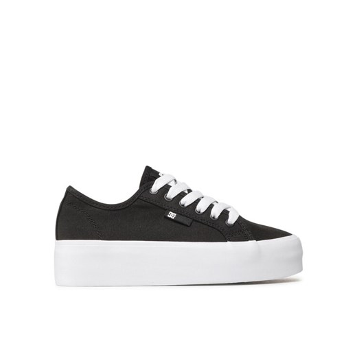 Tenisówki DC Manual Platform ADJS300280 Czarny ze sklepu eobuwie.pl w kategorii Trampki damskie - zdjęcie 182070091