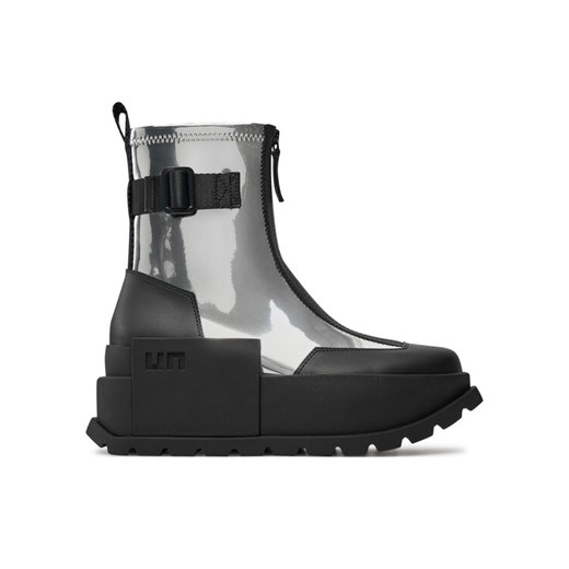 Botki United Nude Roko Bootie II 1077714113 Srebrny ze sklepu eobuwie.pl w kategorii Botki - zdjęcie 182070172